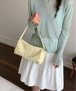 Chiina/(W)【Chiina】スタッズ付き2WAYバッグ
