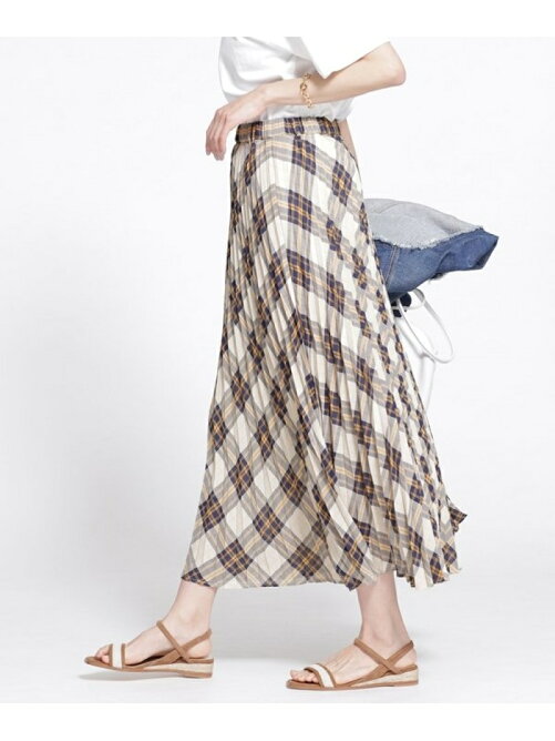 Nano Universe チェックプリーツスカート Rakuten Fashion 楽天ファッション 旧楽天ブランドアベニュー As0215