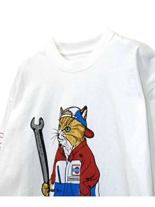 Go Slow Caravan Usa C Rallyメカニック猫 ロングスリーブtee Mens Rakuten Fashion 楽天ファッション 旧楽天ブランドアベニュー Cm5215