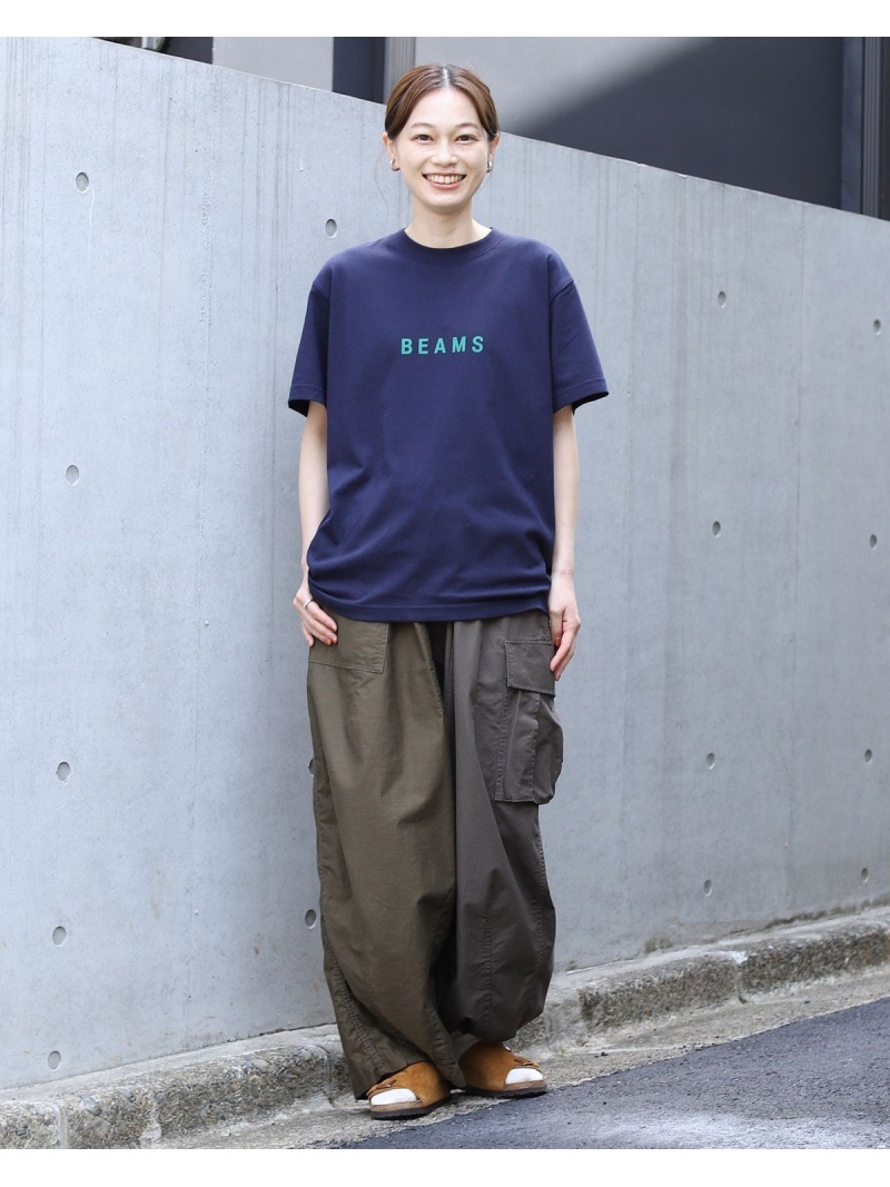 BEAMS MEN｜【百名品】BEAMS / ロゴ Tシャツ | Rakuten Fashion(楽天 