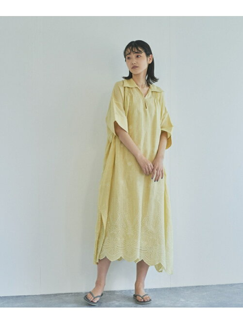 Audrey And John Wad リネンカットワーク刺繍ロングワンピース Rakuten Fashion 楽天ファッション 旧楽天ブランドアベニュー Cy3215