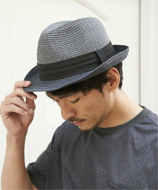 ikka ブレード中折れハット イッカ 帽子 その他の帽子 ブルー ブラック ベージュ