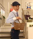 【BARCOS】シルキーレザー2wayハンドバッグ<ヴェルーチェ>
