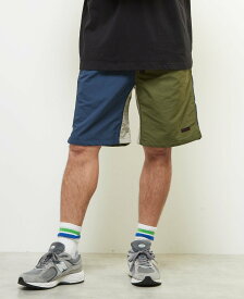 MEN'S MELROSE 【Gramicci/グラミチ】ナイロンパッカブルGショーツ ｜ G4SM-P146 メンズメルローズ パンツ その他のパンツ ブルー イエロー ブラック ネイビー グリーン【送料無料】