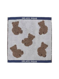 gelato pique ベアハンドタオル ジェラートピケ ファッション雑貨 ハンカチ・ハンドタオル レッド