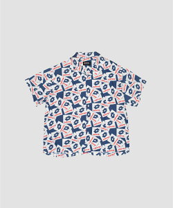 �ySALE�^50%OFF�zURBAN RESEARCH LOTTO LOGO PATTERNED O/C SHIRTS �A�[�o�����T�[�` �g�b�v�X �V���c�E�u���E�X ���b�h �l�C�r�[�y���������z