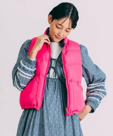 【SALE／60%OFF】Freada リバーシブル ダウン ベスト 25AW フリークスストア ジャケット・アウター ダウンジャケット・ダウンベスト ピンク ブラウン【送料無料】
