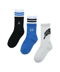Jordan ソックス(21-25cm) JORDAN(ジョーダン) JHB MJ MVP 3PK CREW ルーキーキッズ 靴下・レッグウェア 靴下 ホワイト