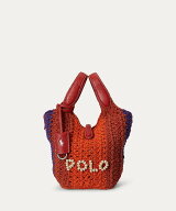 POLO RALPH LAUREN Polo Play クロシェ スモール トート & クロスボディ ラルフローレン バッグ ハンドバ…