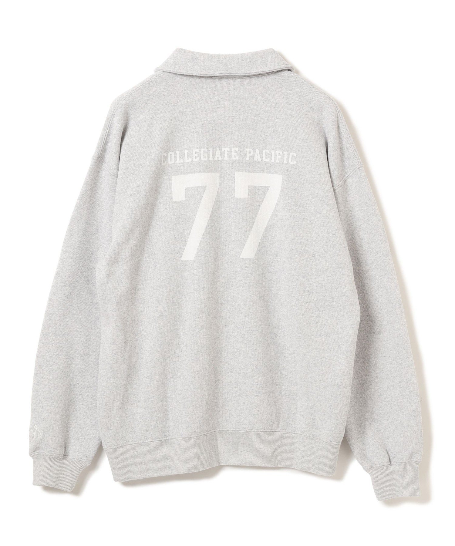 Collegiate Pacific * B:MING by BEAMS / 別注 ハーフジップ スウェット 23AW