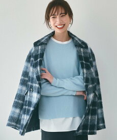 【SALE／20%OFF】23区 S 【洗える】ウールカシミヤ クルーネック ニット ニジュウサンク トップス ニット グレー ブラック パープル ブルー オレンジ イエロー【送料無料】