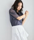 ラメシアーギャザースリーブプルオーバー