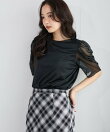 ラメシアーギャザースリーブプルオーバー