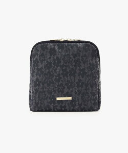 Afternoon Tea LIVING フラワーレースラウンドフォールドポーチ アフタヌーンティー・リビング 財布・ポーチ・ケース ポーチ ホワイト ネイビー