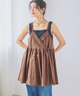 【SALE／50%OFF】studio CLIP レースカシュクールキャミソールチュニック スタディオクリップ トップス …