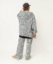 M2723 ワッフルZIP UPフーディー