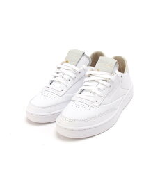 【SALE／55%OFF】Reebok (W)Club C Clean リーボック シューズ・靴 スニーカー グレー ベージュ ホワイト【送料無料】