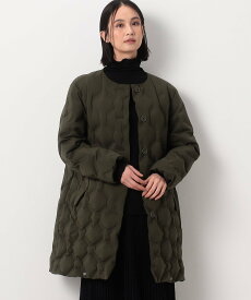 Gabardine K.T ダイヤ柄 ダウンコート コムサ ジャケット・アウター ダウンジャケット・ダウンベスト【送料無料】