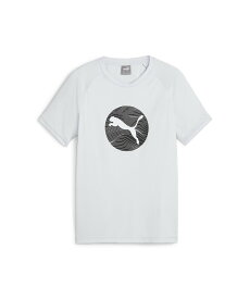 PUMA キッズ ボーイズ アクティブ スポーツ ポリ グラフィック 半袖 Tシャツ 120-160cm プーマ トップス カットソー・Tシャツ