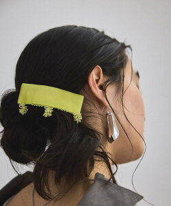 SALON adam et rope' �ySERA STUDIO(�Z�[���X�^�W�I)�zFABRIC HAIR CLIP / �w�A�N���b�v �T���� �A�_�� �G ���y �w�A�A�N�Z�T���[ �o���b�^�E�w�A�N���b�v�E�w�A�s�� �u���E�� �C�G���[�y���������z