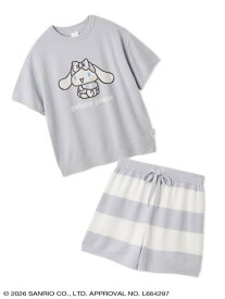 sanrio house 【gelato pique】【LADIES】スムーズィーセットアップ サンリオ ハウス インナー・ルームウェア その他のインナー・ルームウェア ネイビー ピンク ホワイト【送料無料】