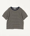 a day in the life ワッフルボーダー タックスリーブTシャツ ＜A DAY IN THE LIFE＞ ユナイテッドアローズ アウトレット トップス カットソー・Tシャツ ブルー グレー ネイビー