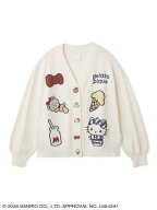 sanrio house 【gelato pique】【LADIES】スムーズィーカーディガン サンリオ ハウス インナー・ルームウ…