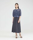 【EPOCA STORIA】 フィブリルツイル マキシスカート 《WEB&EPOCA THE SHOP店舗限定》