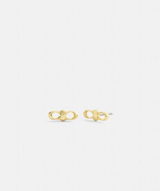 COACH OUTLET 【公式】シグネチャー リンク スタッド ピアス コーチ　アウトレット アクセサリー・腕時計 ピアス ゴールド【送料無料】