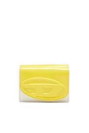 【SALE／30%OFF】DIESEL ウィメンズ 三つ折りウォレット 1DR TRI FOLD COIN XS II ディーゼル 財布・ポーチ・ケース 財布 ピンク イエロー【送料無料】