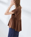 ペプラムTシャツ