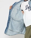 (W)デニム オーバーサイズシャケット