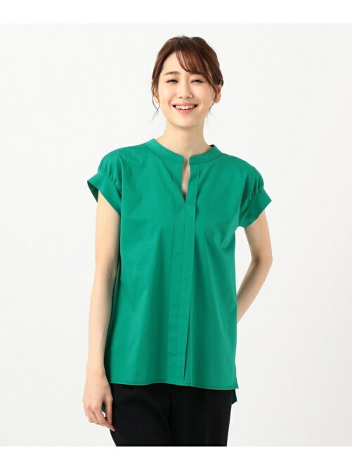 組曲 洗える ライクアウーブンフレンチスリーブカットソー Rakuten Fashion 楽天ファッション 旧楽天ブランドアベニュー As