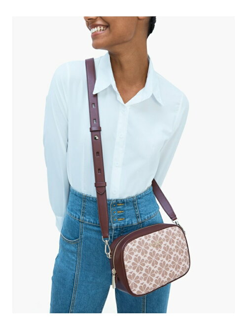 Kate Spade New York インフィニット スペード フラワー コーテッド キャンバス ミディアム カメラ バッグ Rakuten Fashion 楽天ファッション 旧楽天ブランドアベニュー Ca52