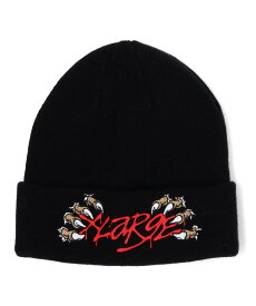 XLARGE CLAW BEANIE ビーニー ニット帽 XLARGE エクストララージ 帽子 ニット帽・ビーニー ブラック レッド グリーン【送料無料】