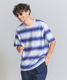 【SALE／40%OFF】California General Store ＜FILL THE BILL *California General Store＞ OMBRE BORDER/Tシャツ ユナイテッドアローズ アウトレット トップス カットソー・Tシャツ グレー ネイビー【送料無料】