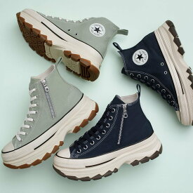 CONVERSE 【CONVERSE 公式】ALL STAR TREKWAVE Z HI / 【コンバース 公式】オールスター　トレックウエーブ　Z　HI　厚底　ハイカット コンバース シューズ・靴 スニーカー ブラック【送料無料】