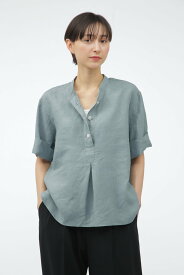 MARGARET HOWELL SHIRTING LINEN マーガレット・ハウエル トップス シャツ・ブラウス ホワイト ブラック【送料無料】