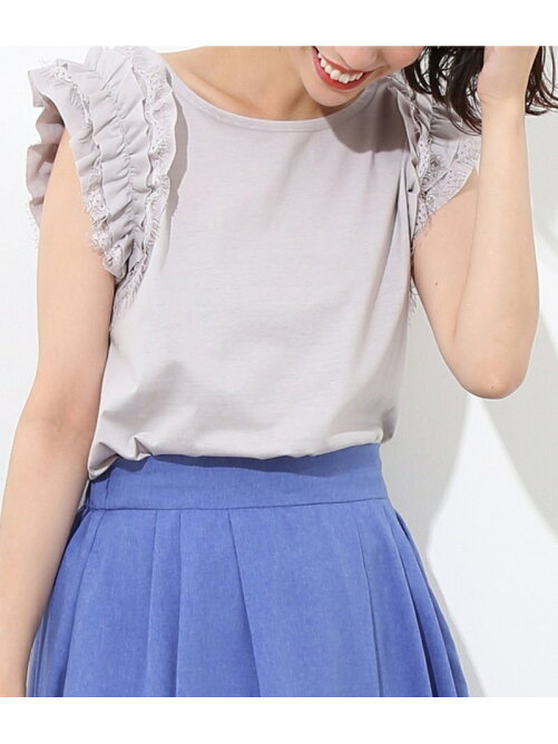 Vis 袖フリルプルオーバー Rakuten Fashion 楽天ファッション 旧楽天ブランドアベニュー P012 Vis 袖フリルプルオーバー Rakuten Fashion 楽天ファッション 旧楽天ブランドアベニュー P012