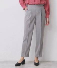 【SALE／40%OFF】index ウールライクストレッチテーパードパンツ/セットアップ対応【洗濯機OK】 インデックス パンツ その他のパンツ グレー ベージュ ブラック