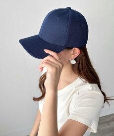 【SALE／48%OFF】Dewlily 【Dewlily】シンプル無地キャップ アミュレット 帽子 キャップ ネイビー ピンク グレー ホワイト ベージュ ブラック
