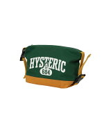 HYSTERIC GLAMOUR EVIL COLLEGE ポーチ ヒステリックグラマー 財布・ポーチ・ケース ポーチ ブラック ネ…