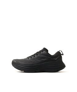 HOKA HOKA BONDI 8 TS CAGED BLACK / BLACK �A�g���X �V���[�Y�E�C �X�j�[�J�[ �u���b�N�y���������z