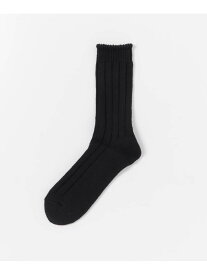 【SALE／40%OFF】URBAN RESEARCH LOW GAUGE RIB SOCKS アーバンリサーチ 靴下・レッグウェア 靴下 ブラック ベージュ ホワイト