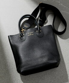 【SALE／5%OFF】YOUNG & OLSEN The DRYGOODS STORE YOUNG&OLSEN/EMBOSSED LEATHER HAVERSACK S トートバッグ ショルダーバッグ セットアップセブン バッグ ハンドバッグ ブラック ベージュ ブラウン【送料無料】
