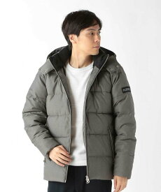 【SALE／50%OFF】UNION STATION 【PRO-SPERITY/プロスペリティ*UNION STATION】 T/Rツイルシレー加工中綿フーデッドブルゾン メンズ ビギ ジャケット・アウター ダウンジャケット・ダウンベスト ネイビー グレー ブラック【送料無料】