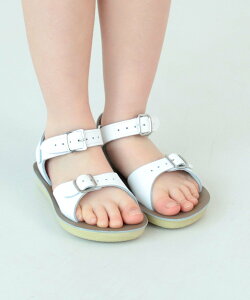 ���ǂ� �r�[���X SALT WATER SANDALS / Surfer �E�H�b�V���u�� ���U�[ �T���_��(��13~15cm) �R�h�� �r�[���X �V���[�Y�E�C �T���_�� �z���C�g�y���������z