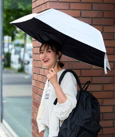 【SALE／20%OFF】UNFILO 【マジカルテック×UNFILOコラボ】遮光率100%! 晴雨兼用 日傘 アンフィーロ ファッション雑貨 折りたたみ傘 ホワイト ブラック ベージュ【送料無料】