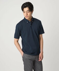 【SALE／50%OFF】a day in the life サーフニット ボタンダウン ポロシャツ-吸水速乾-＜A DAY IN THE LIFE＞ ユナイテッドアローズ アウトレット トップス ポロシャツ ホワイト ネイビー