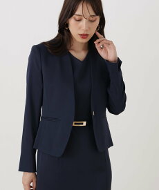 PINKY&DIANNE [WEB/店舗限定カラー]ハイツイストジャケット ピンキー アンド ダイアン ジャケット・アウター テーラードジャケット・ブレザー ホワイト ブラック ネイビー【送料無料】